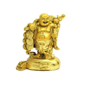 Golden Laughing Buddha