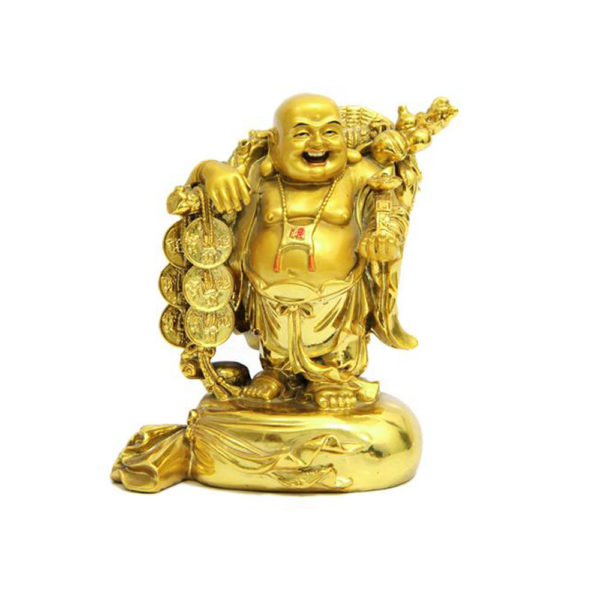 Golden Laughing Buddha