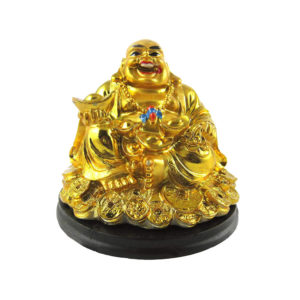 Laughing Buddha with Coin