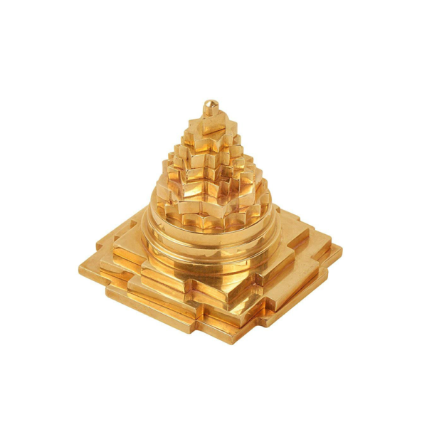 gold shree yantra