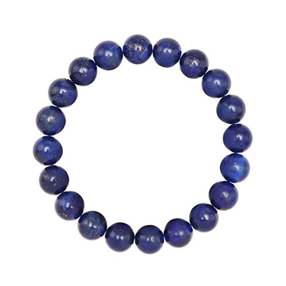 Lapis Lazuli Bracelet 10 mm Beads Natural 